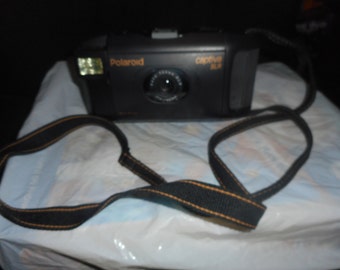 Polaroid Camera Case New Authentic Vintage Fits Vision & Captiva Cameras Black 4x8 Black Polaroid Camera Case New Authentic Vintage Fits Vision & Captiva Cameras Black 4x8 Black