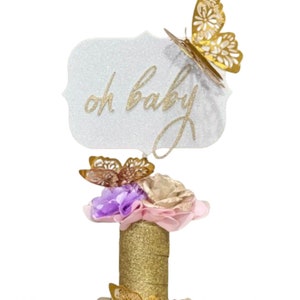 Butterfly Baby Shower Centerpiece, Butterfly Table Centerpiece Decoration ,Butterfly Baby Shower ,Butterfly Decoration Centerpieces