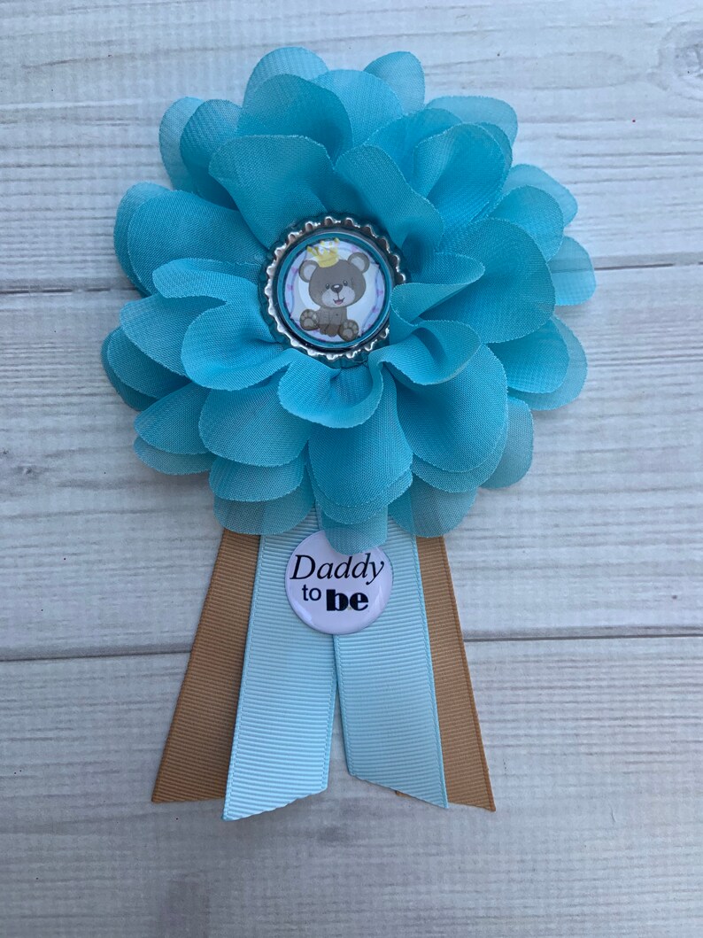 Teddy Bear Maternity Sash Boy Pregnancy sash Bear Baby Shower Etsy