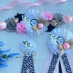 Holy Cow Baby Shower Sash, Boho Cow Baby Shower Sash ,Holy Cow Maternity Sash ,Pregnancy Sash, Cow Sash ,Highland Baby Shower Sash