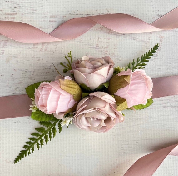 Flower girl sash belt cheap