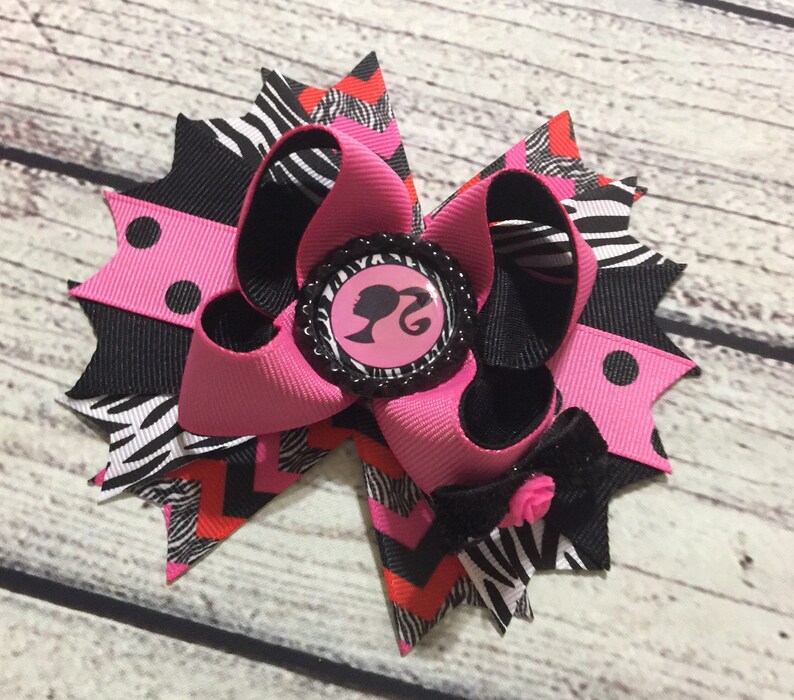barbie hair bow