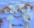 Boho Baby Shower Maternity Sash , Mommy Daddy and Family Pins : Choose color