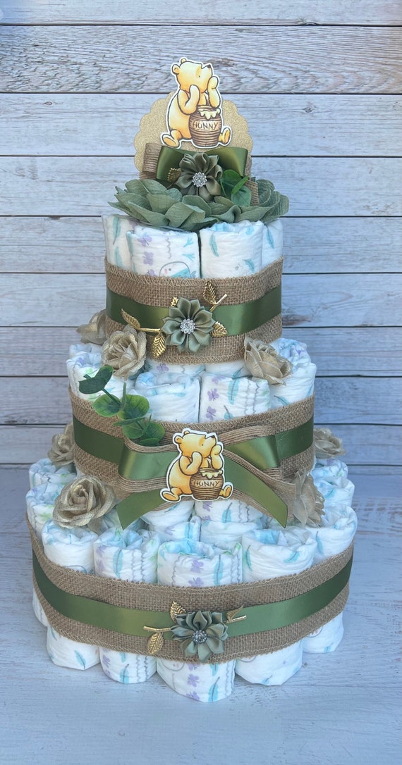 Baby Diaper Classic Winnie The Pooh Diaper Cake Winnie The Pooh