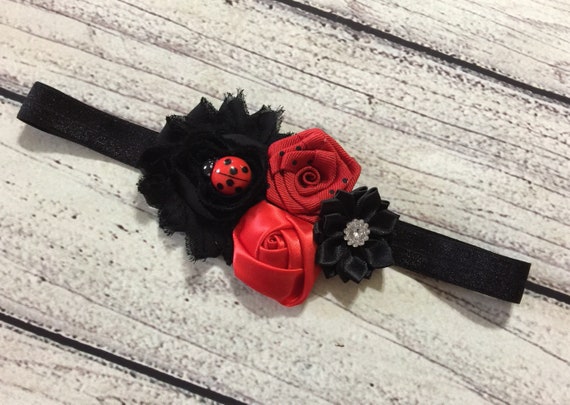 ladybug headband for baby