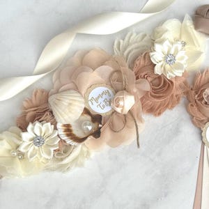 Pearl Maternity Sash - Etsy display picture 3