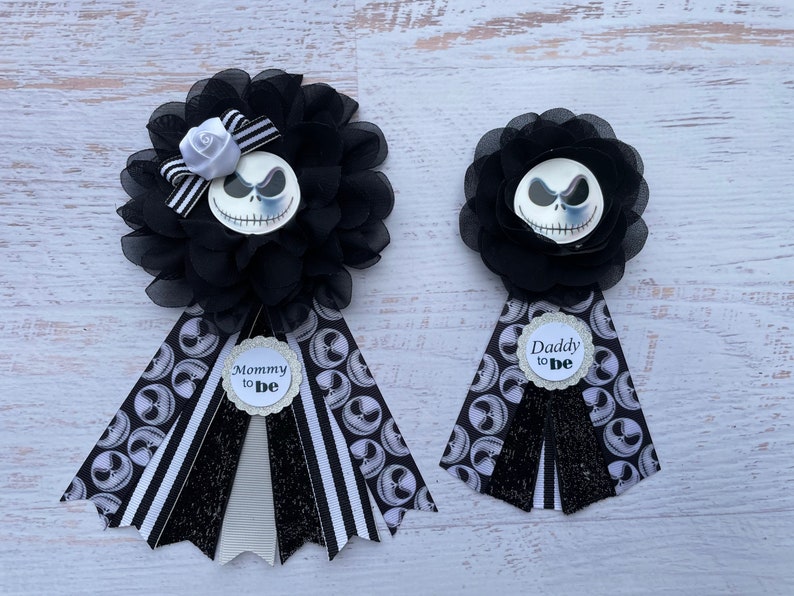Nightmare Before Christmas Baby Shower Corsages Jack - Etsy