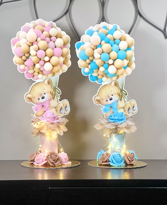 Centros De Mesa Para Baby Shower Con Globos 10+ IDEAS Para BABY SHOWER