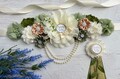 Greenery Baby Shower Maternity Sash ,Gender Neutral or Girl Mommy Sash ,Mom Dad Corsages