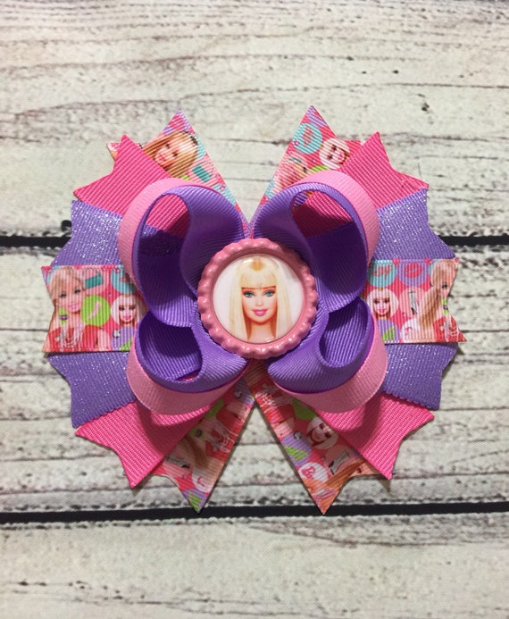 barbie hair bow