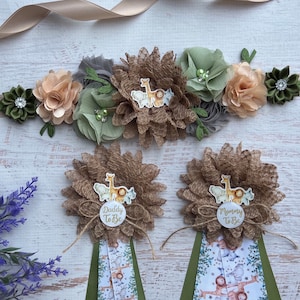 Safari Baby Shower Sash, Safari Maternity Sash , Pregnancy Sash, Safari Sash Belt , Mommy to be Sash, Jungle Baby Shower, Jungle Sash