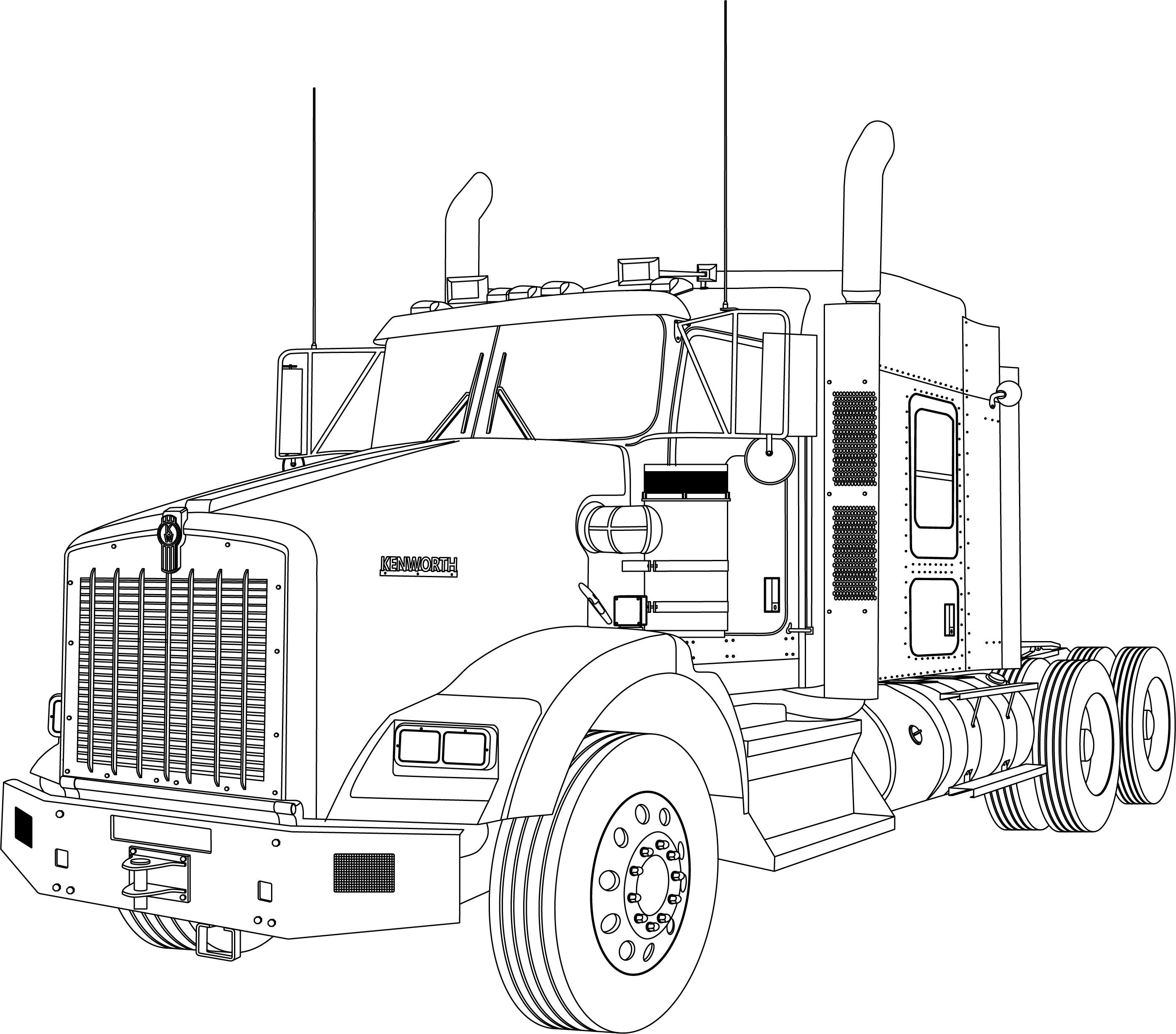 T800 Kenworth Vector Files - Etsy