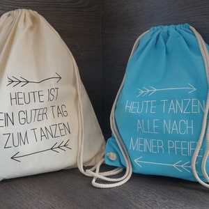 JGA Turnbeutel Rucksack Junggesellenabschied junggesellinnenabschied Hochzeit Beutel bachelorette tanzen Geschenk Überraschung für die Braut Bild 6