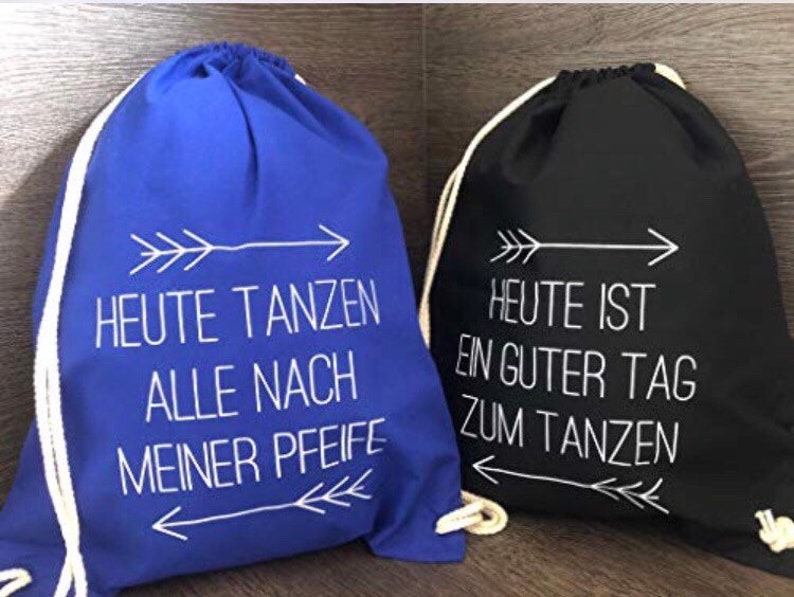 B-Ware JGA Turnbeutel Rucksack Junggesellenabschied junggesellinnenabschied Hochzeit Beutel bachelorette tanzen Geschenk Überrasc Bild 4