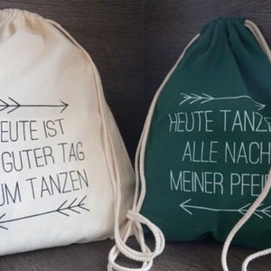 B-Ware JGA Turnbeutel Rucksack Junggesellenabschied junggesellinnenabschied Hochzeit Beutel bachelorette tanzen Geschenk Überrasc Bild 1