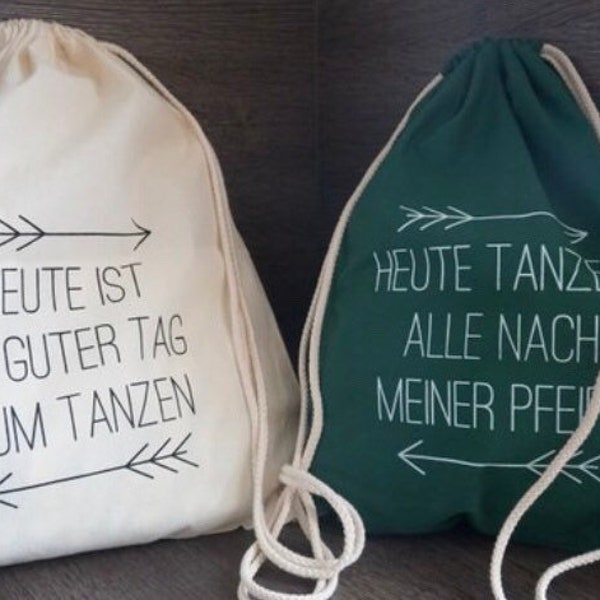 B-Ware! JGA Turnbeutel Rucksack Junggesellenabschied junggesellinnenabschied Hochzeit Beutel bachelorette tanzen Geschenk Überrasc