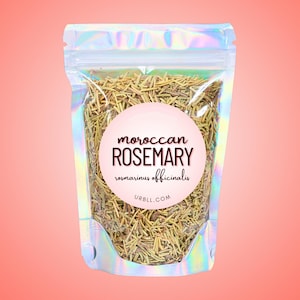 Rosemary • All-Natural Herb • Rosmarinus officinalis • Zero Pesticides, Chemicals, Preservatives or Additives • All Natural from Morocco