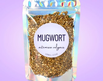Mugwort • All-Natural • Artemisia vulgaris • Dried Herb • Versatile Herbal Tea • All Natural • Zero Pesticides or Preservatives