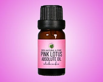 Sacred Pink Lotus Absolute Oil: Perfume, Aromatherapy, Meditation