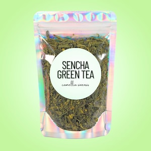 Sencha Grüner Tee • Natürlicher Japanischer Grüner Tee • Camellia sinensis • Kräuter für Gesundheit & Wellness • Ritual + Zeremonie Tee