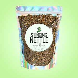 Stinging Nettle Herb • All-Natural • Dried Cut & Sifted Herb • Loose Leaf Tea • Herbal Blend Ingredient • Urtica Dioica