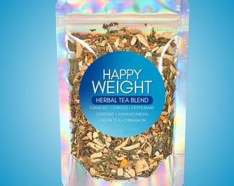 Té Happy Weight • Mezcla de té de hierbas botánicas totalmente natural