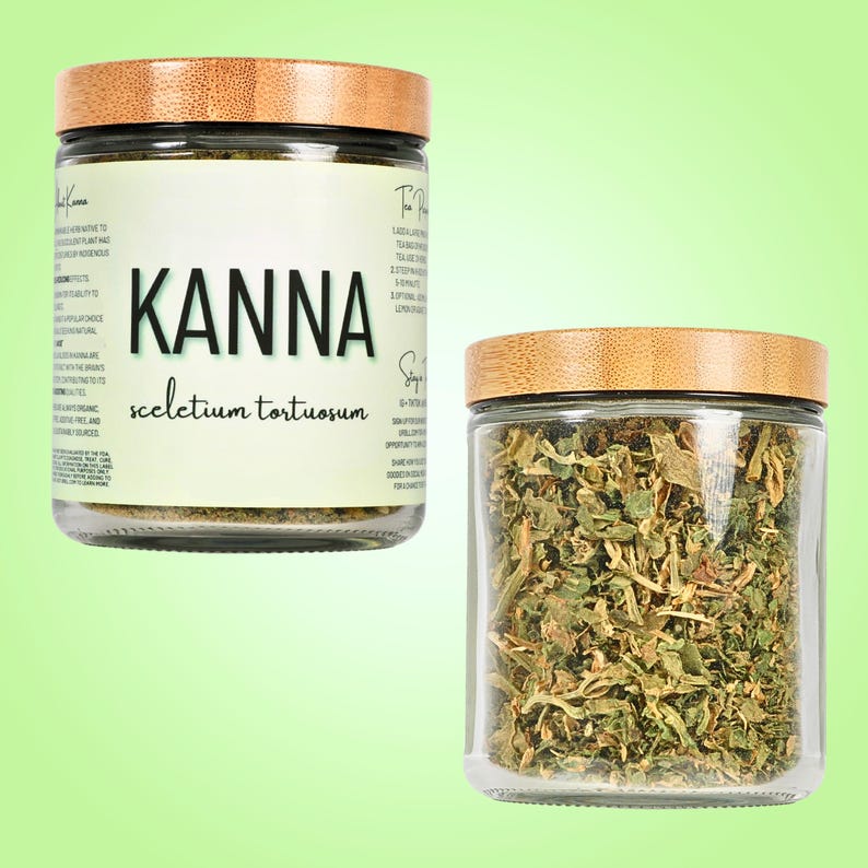 Kanna Herb • Crushed Leaf • Sceletium tortuosum • All-Natural Dried Herb • No Additives or Preservatives image 2