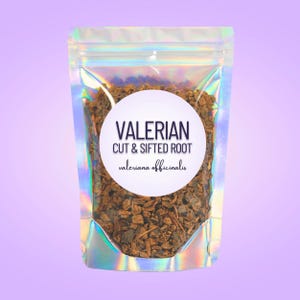 Valerian Root • All-Natural Cut & Sifted Bulk Herb • USA Grown • Health + Wellness Tea