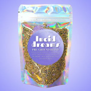 Lucid Dreams Pre-Ground Herbal Blend • Ritual Botanical Herbs • All-Natural • Vegan • Additive-Free