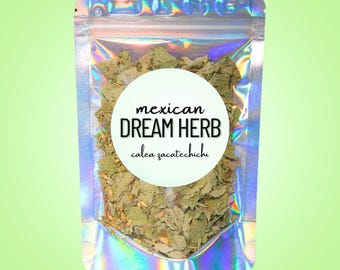 Meksykańskie zioło marzeń • Calea Zacatechichi • Gorzka trawa • Suszone, w pełni naturalne liście • Zioło botaniczne