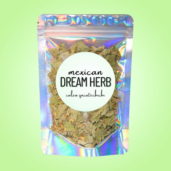 Mexican Dream Herb • Calea Zacatechichi • Bitter Grass • Dried All-Natural Leaves • Botanical Herb