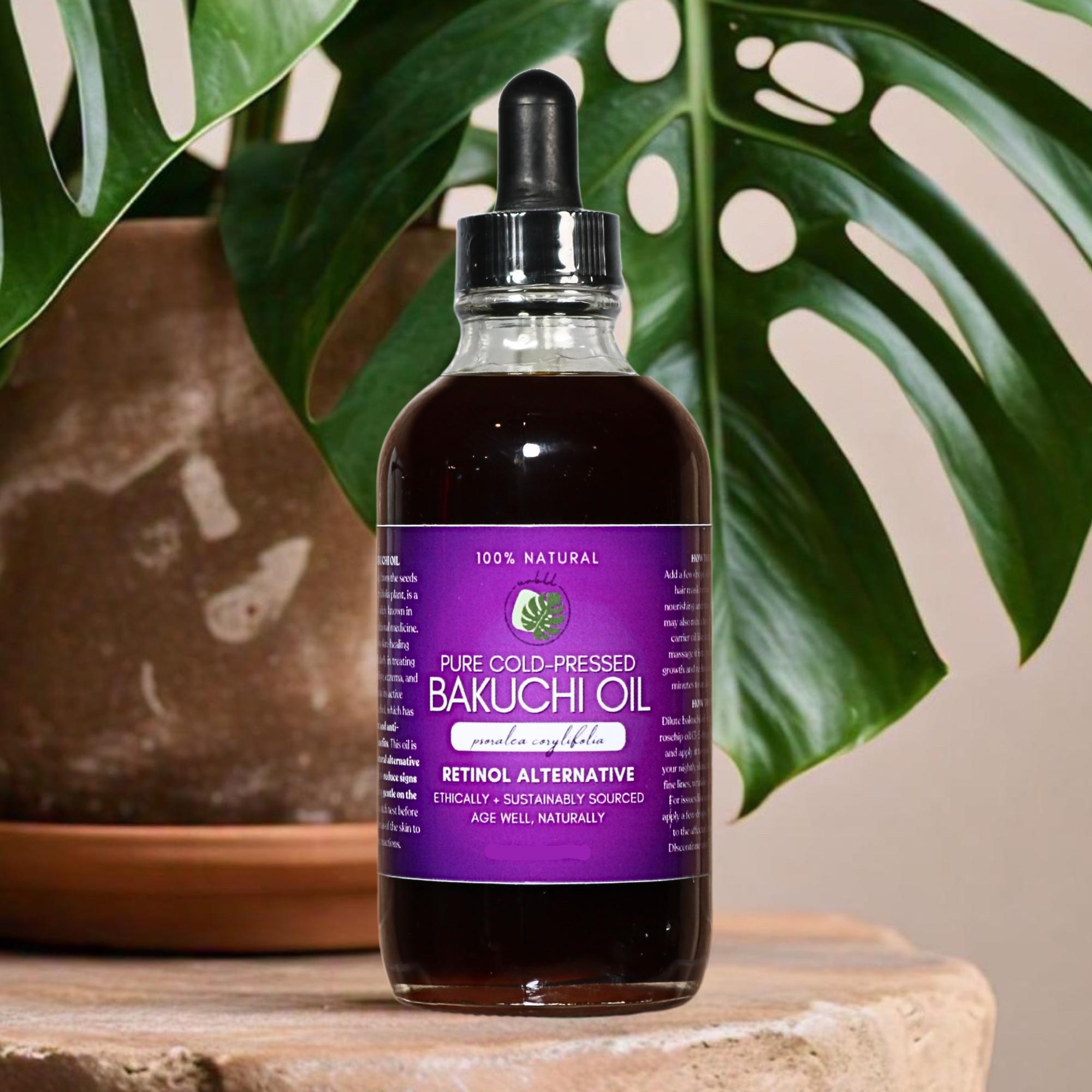 Pure Bakuchi Oil • 10–12% Bakuchiol • Pure Babchi Oil • Natural Retinol