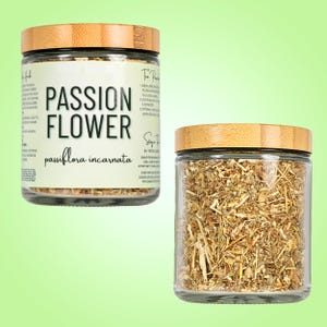 Passionflower Herb • Passiflora incarnata • Dried Loose Leaf • Cut & Sifted Bulk Botanical for Tea, Blends, Rituals + Apothecary Use image 2