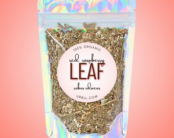 Red Raspberry Leaf • Organic • Rubus idaeus • 100% Organic Dried Herb