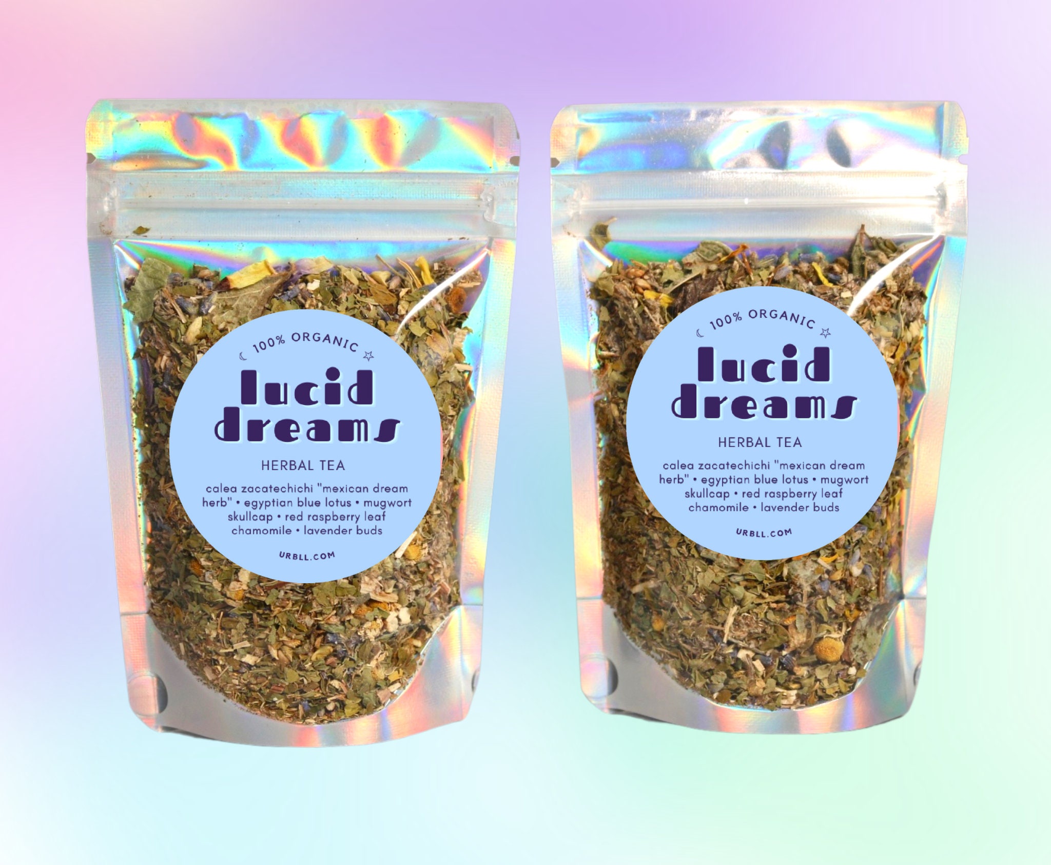 Lucid Dreams Herbal TEA Blend 100 Organic Herbal Dreaming Etsy