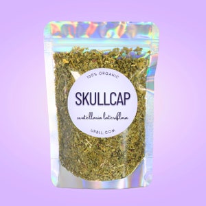 Skullcap Leaf Organic • Scutellaria lateriflora • 100% Organic Dried Herb