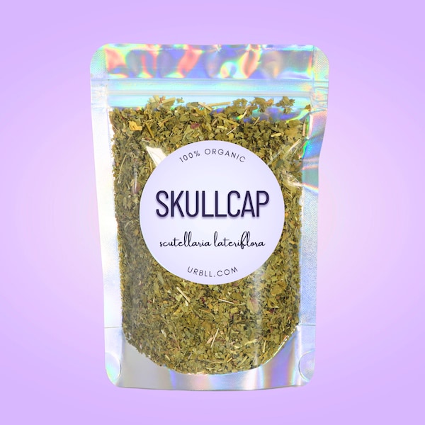 Skullcap Leaf Organic • Scutellaria lateriflora • 100% Organic Dried Herb