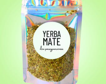 Yerba Mate • Ilex paraguariensis • Dried Loose Leaf Herb • Bulk Botanical for Tea, Traditional Brews, Blends & Apothecary Use