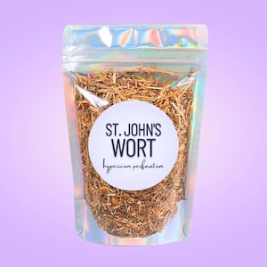 St. John’s Wort • Dried Herb • Hypericum perforatum • Loose Leaf • Natural Botanical Tea or Infusion • All-Natural Herbal Tea