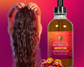 Batanaöl • Fragmentierte flüssige Batana • Herkunft aus Honduras • Natürliche botanische Haar- und Hautpflege