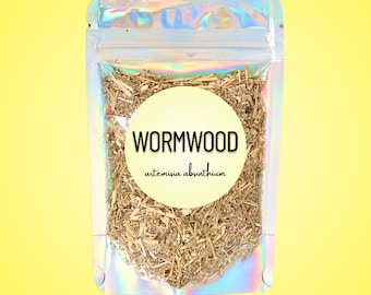 Wormwood Herb • Artemisia absinthium • Dried Loose Leaf • Cut & Sifted Bulk Botanical for Tea, Tinctures, Rituals + Apothecary Use