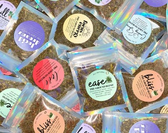 Pick 3 Pre-Ground Herbal Blends • Build Your Own Ritual Set • All-Natural Botanical Sampler