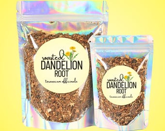 Roasted Dandelion Root • Taraxacum officinale • All-Natural Coffee Alternative • Caffeine-Free • Zero Additives or Preservatives