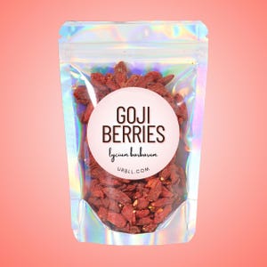 Goji (Lycii) Berry  • Dried Goji Berries • Culinary & Herbal Use • Food-Grade • Culinary Grade • Whole Dried Berry • Lycium barbarum