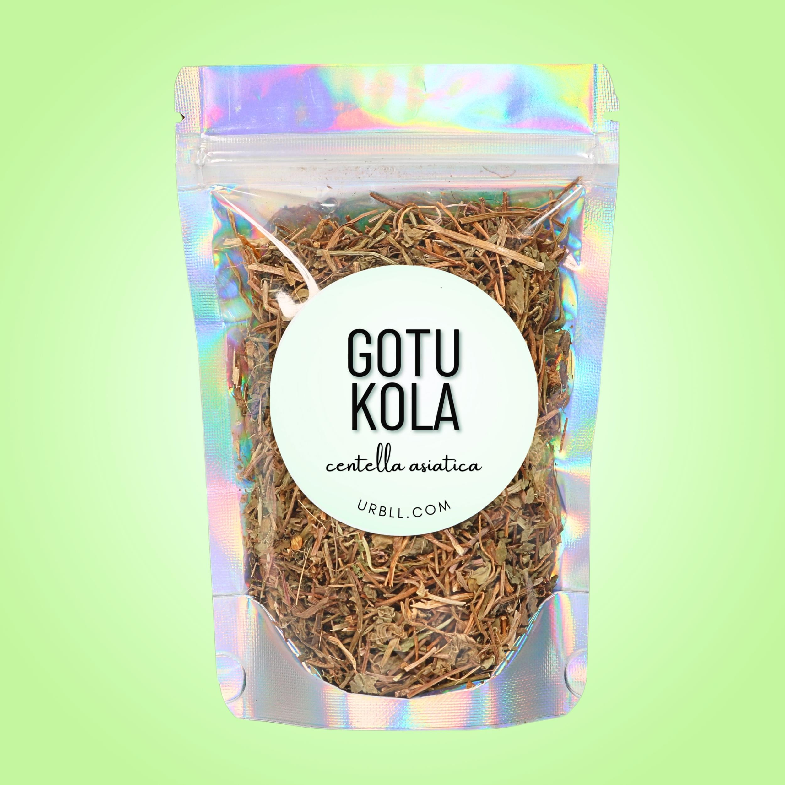 Gotu Kola • All-Natural Herb • Centella asiatica • Health and Wellness • Caffeine-Free • Naturally Grown and Harvested in Sri Lanka