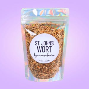 St. John’s Wort • Dried Herb • Hypericum perforatum • Loose Leaf • Natural Botanical Tea or Infusion • All-Natural Herbal Tea
