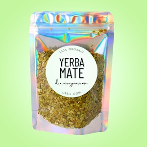 Organic Yerba Mate • Ilex paraguariensis • 100% Organic Dried Herb
