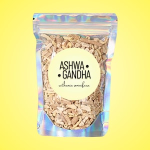 Ashwagandha Root • All-Natural Loose Botanical for Tea, Tinctures & Apothecary Use • Withania somnifera