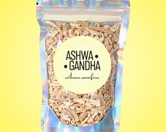 Ashwagandha Root • All-Natural Loose Botanical for Tea, Tinctures & Apothecary Use • Withania somnifera