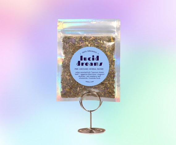 Lucid Dreams PRE-GROUND Herbal Blend • Calea Zacatechichi • Mugwort • All Natural Safe Mixed Herbs • 100% Organic • Vegan • Lucid Dreaming